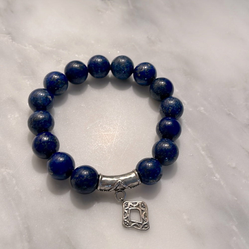 Silpada lapis stretch bracelet